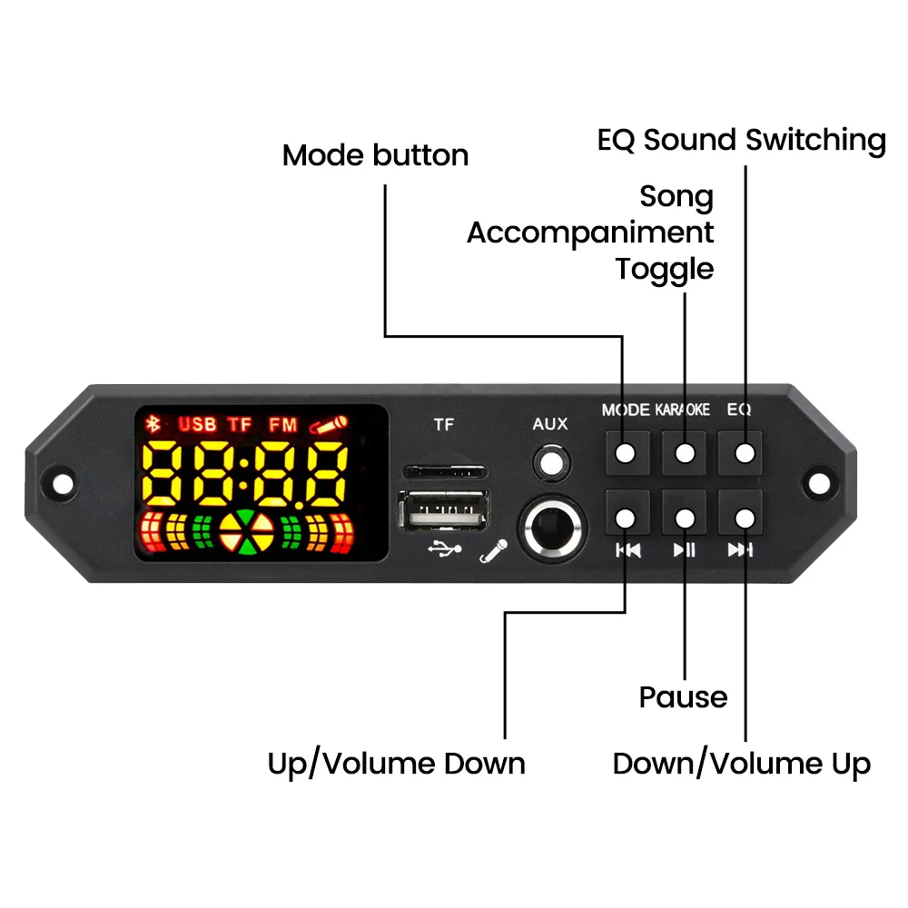 Рисунок 6 - 2*40 Вт 80 Вт усилитель Bluetooth