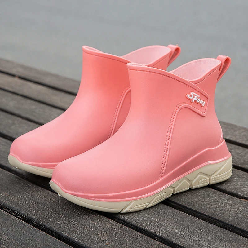 

Женские резиновые сапоги для дождя, прочные нескользящие садовые сапоги для садоводства и рыбалки