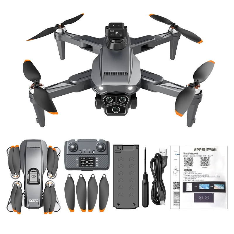 Drone Quadcopter LYZRC L103/L103MAX Drone GPS Brushless Motor 4K HD Profesional FPV Quadcopter Intelligent 360&deg; Obstacle Avoidance RC Drone