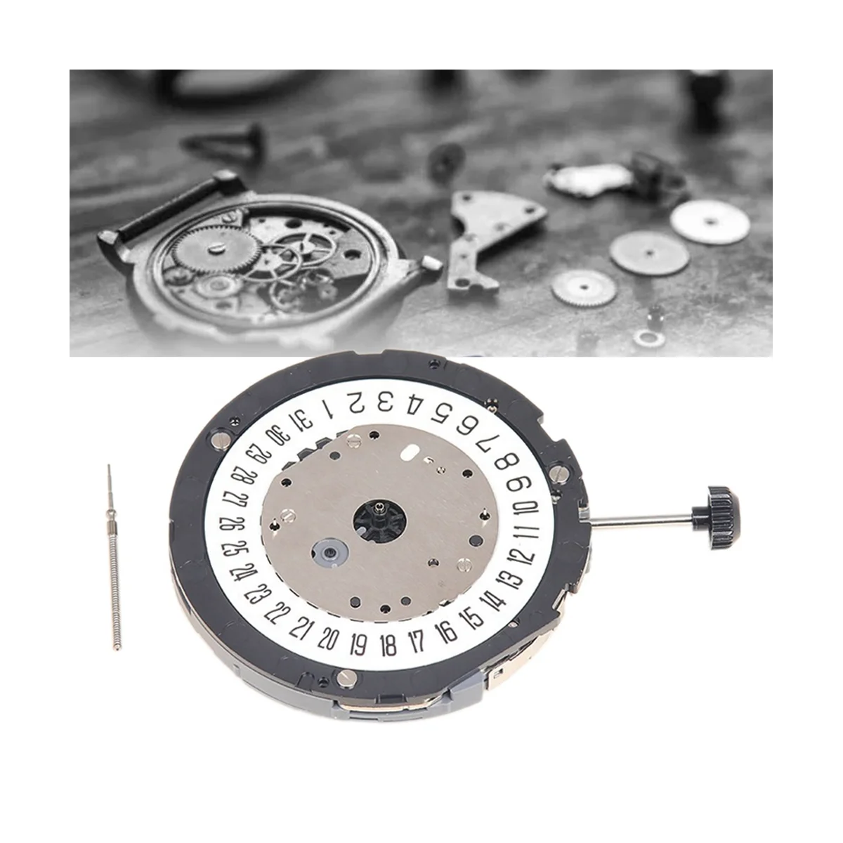 

6S21 Movement Replacement of High-Precision Quartz Watch Movement with Handlebar and Single Calendar for MIYOTA