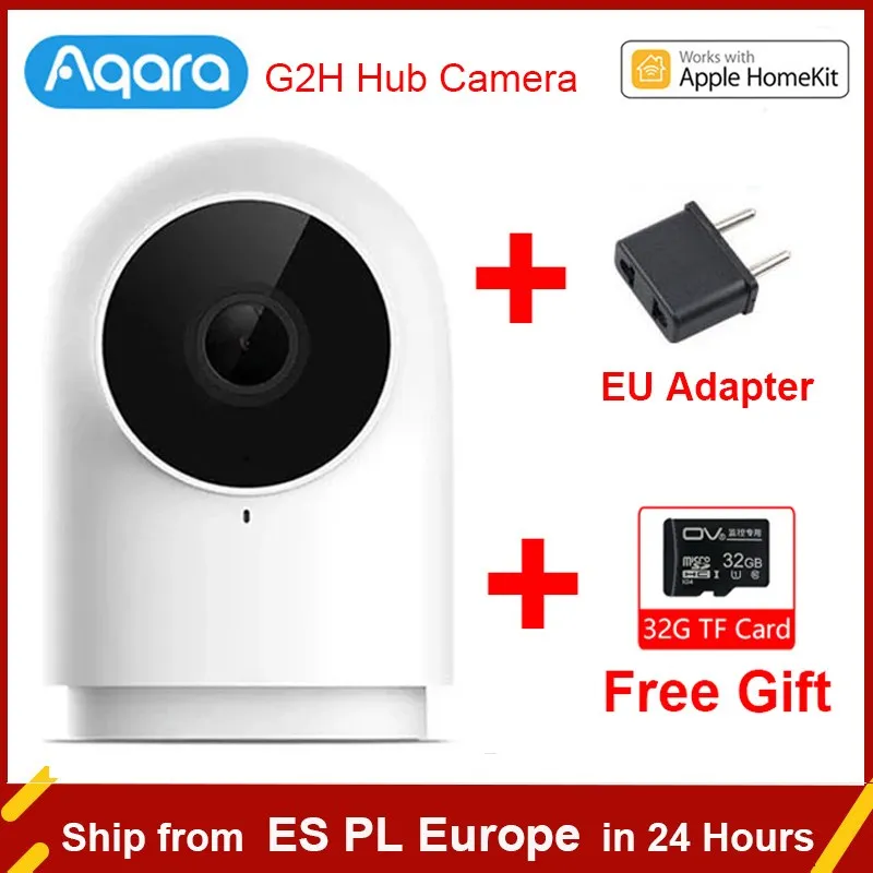 Aqara Camera G2H Gateway Edition Smart Camera Zigbee Wifi 1080P HD Security  Video Camera Infrared Night Monitoring - AliExpress