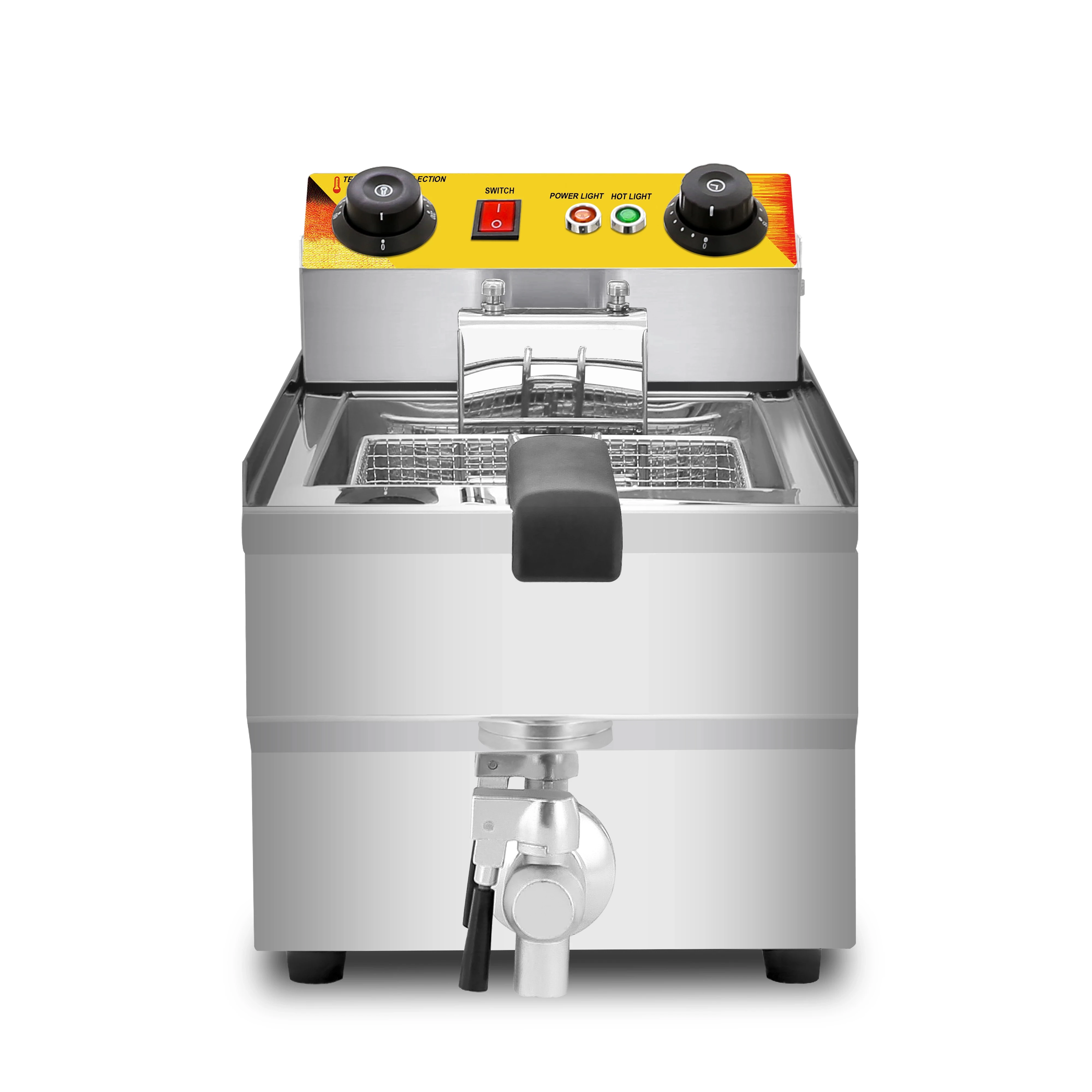 11L электрическая фритюрница аппарат для жарки картофельных чипсов из