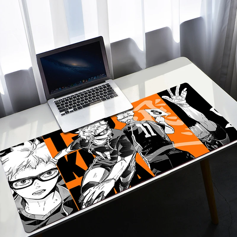 

Kawaii Mouse Pad Xxl Haikyuu Mechanical Mousepad Gamer Deskmat Pc Cabinet Desk Protector Laptop Accessories Gaming Keyboard Mat