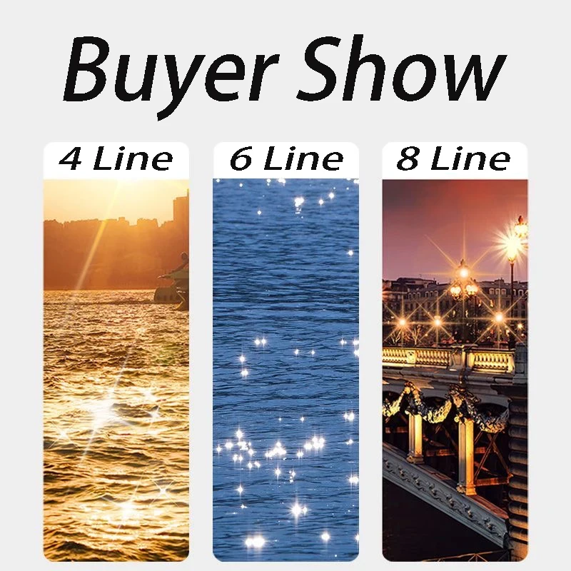 camera lens filter Lightdow 6 Line Normal Star Filter Camera Lens Filter 49mm 52 55 58 62 67 72 77 82mm for Canon Nikon Fuji Sony DSLR Camera