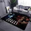 Cartoon Mortal Kombat Carpet for Living Room Home Decoration Bedroom Bedside Floor Mat Game Room Children Play Large Area Rugs 5
