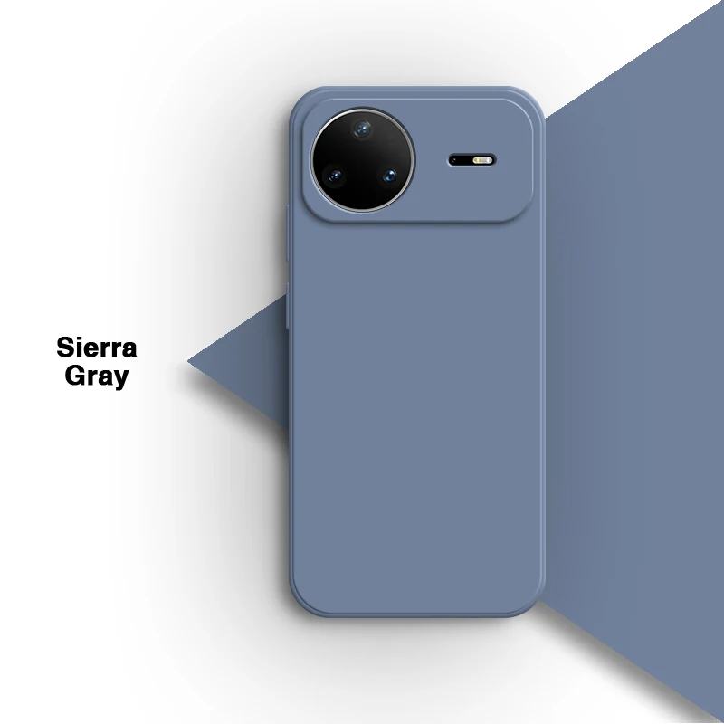 Original Fashion Liquid Silicone Phone Case - Simple & Classic Design