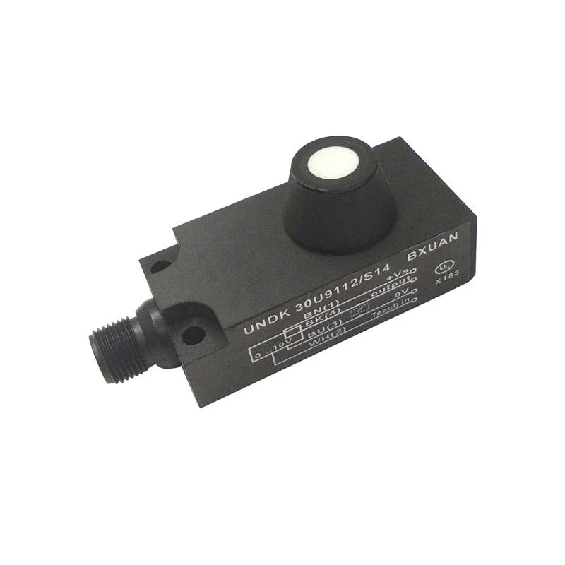 

Square Plastic Sensor UNDK 30I6104/S14 Analog Current Output Proximity Switch