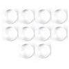 Nail Art Stamp Head 5/10Pcs 4cm Clear Jelly Replacement Nail Stamping Tool For Manicure Design Accessory 1