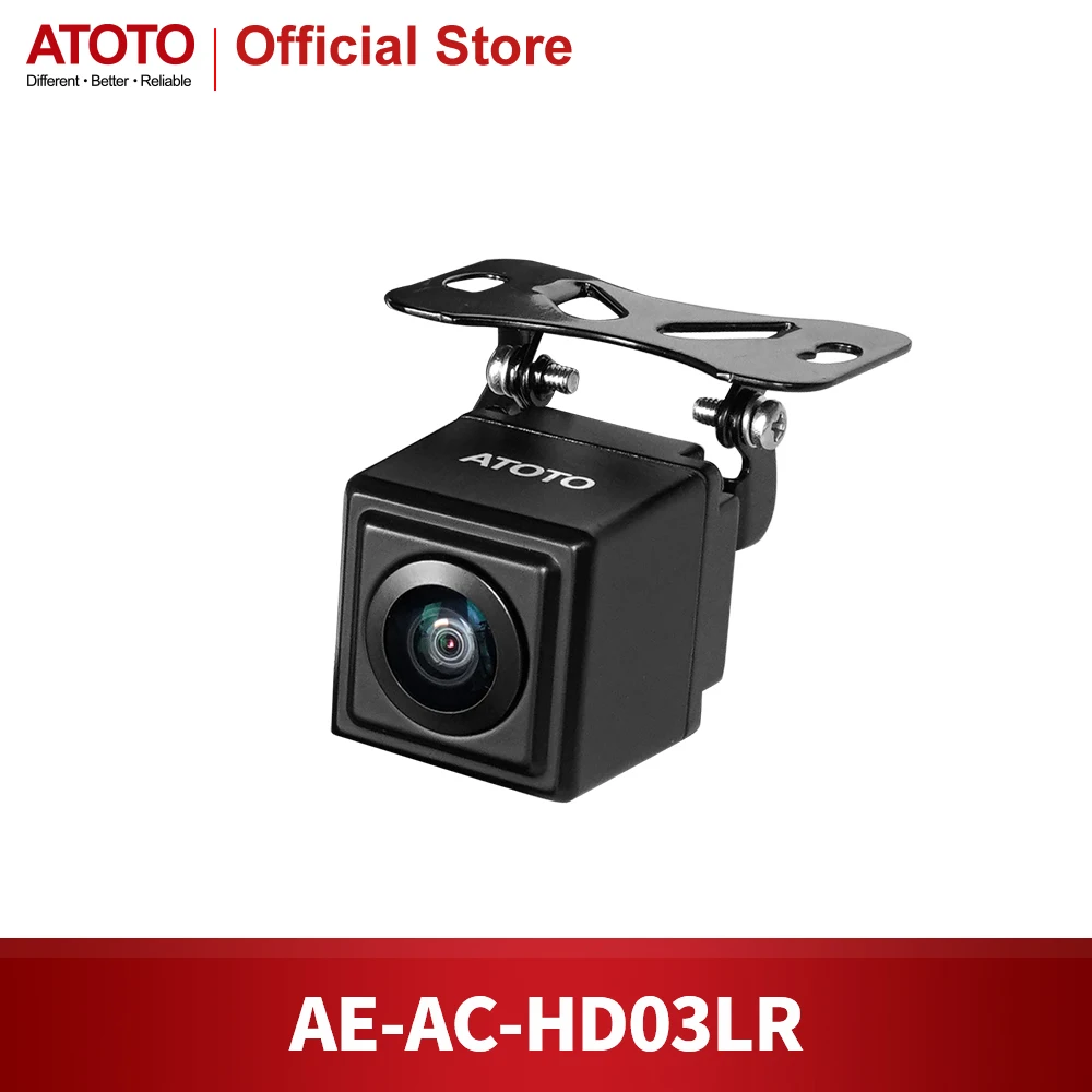 Atoto-防水性と広角カメラを備えたHDカーバックミラー,720p,フロントとリアカメラ,180