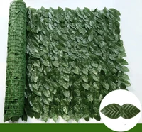 Artificial Ivy Hedge Green Leaf Fence Panels Faux Privacy Fence Screen for Home Outdoor Garden Balcony Decoration