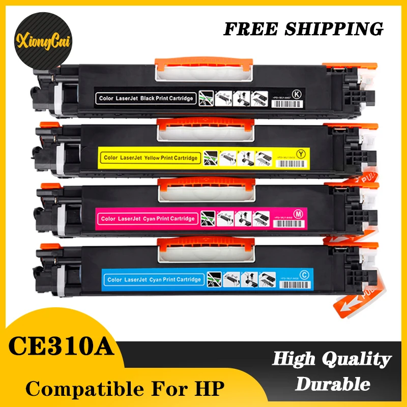 

Compatible Toner Cartridge CE310A 310A CE310 CE311A CE312A CE313A for HP 126A LaserJet Pro CP1025 1025nw M275mfp M175a M175nw