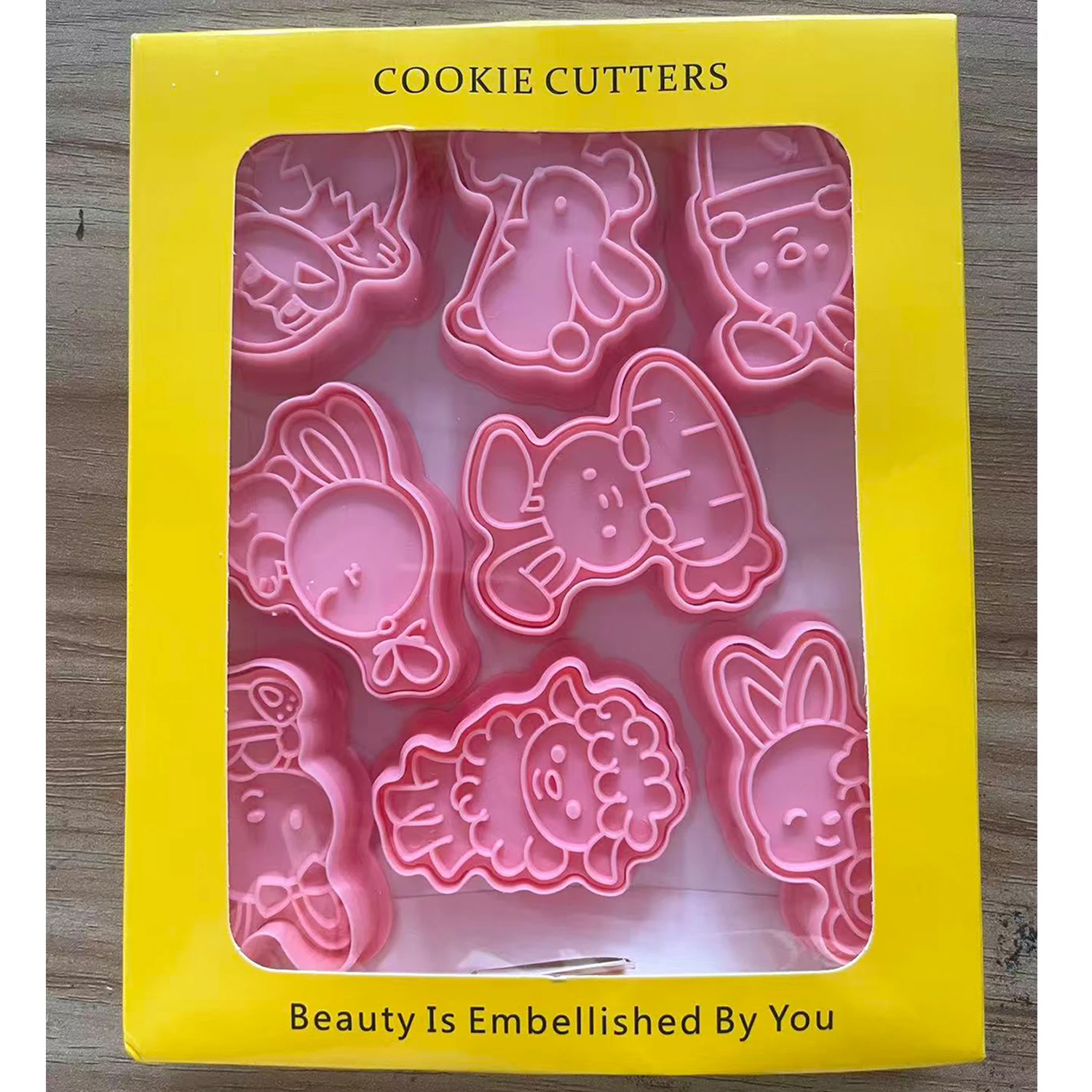 Mini Merry Christmas Metal Pastry and Cookie Cutter Set for Baking and Cake Decoration
