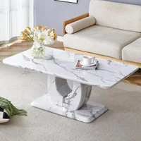 Coffee Table, Large Coffee Tables for Living Room, Rectangular, Tea Table 1