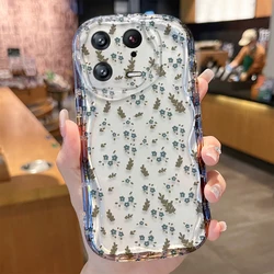 Flower Wave Pattern Phone Case - Stylish Protective Cover for POCO F5 (6)
