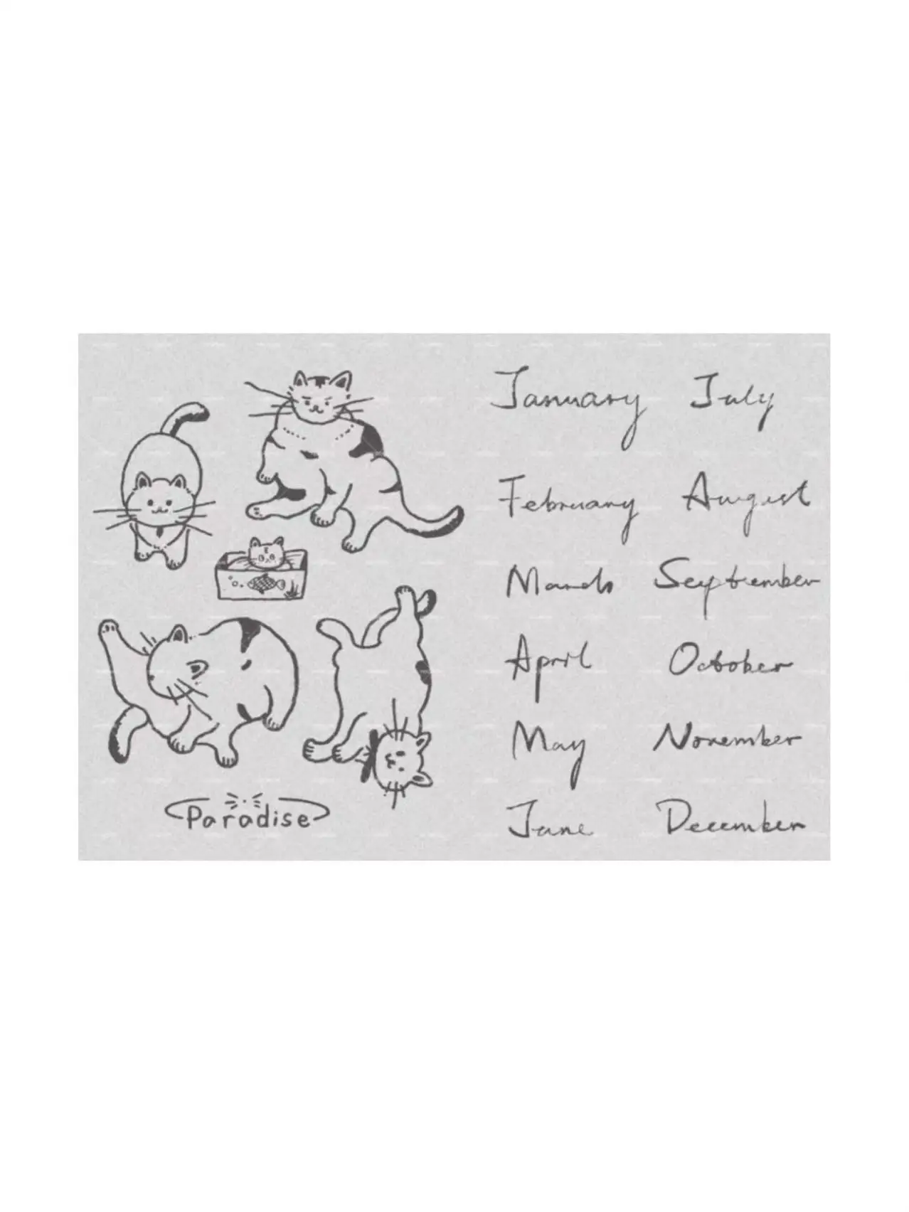 Vintage Butterflies Clear Silicone Stamps for DIY Scrapbooking and Decorative Albums