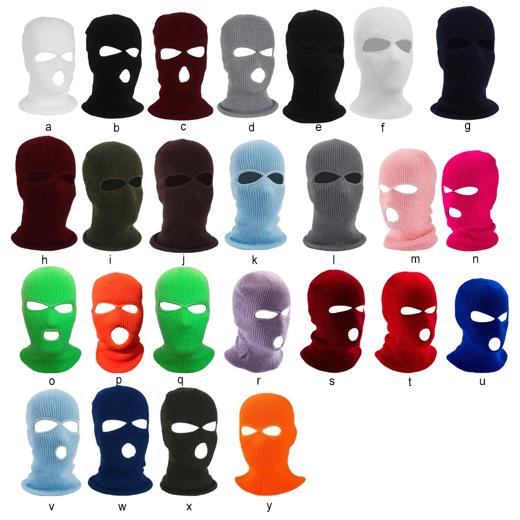 

Skull Caps Helmet Liner Solid Color Winter Beanie Biking Equipment Outdoor Sports Neck Gaiter Fluorescent Green
