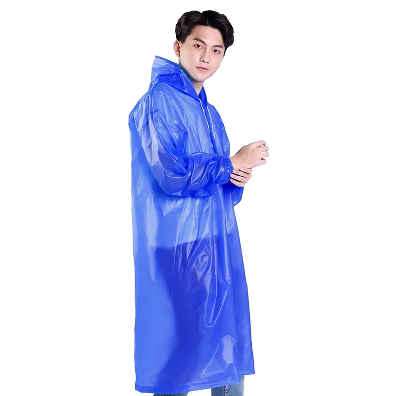 

Waterproof Thick Rain Poncho Adult Cycling Plus Size Breathable Impermeable Rain Coat Transparent Impermeables Rain Gear 60