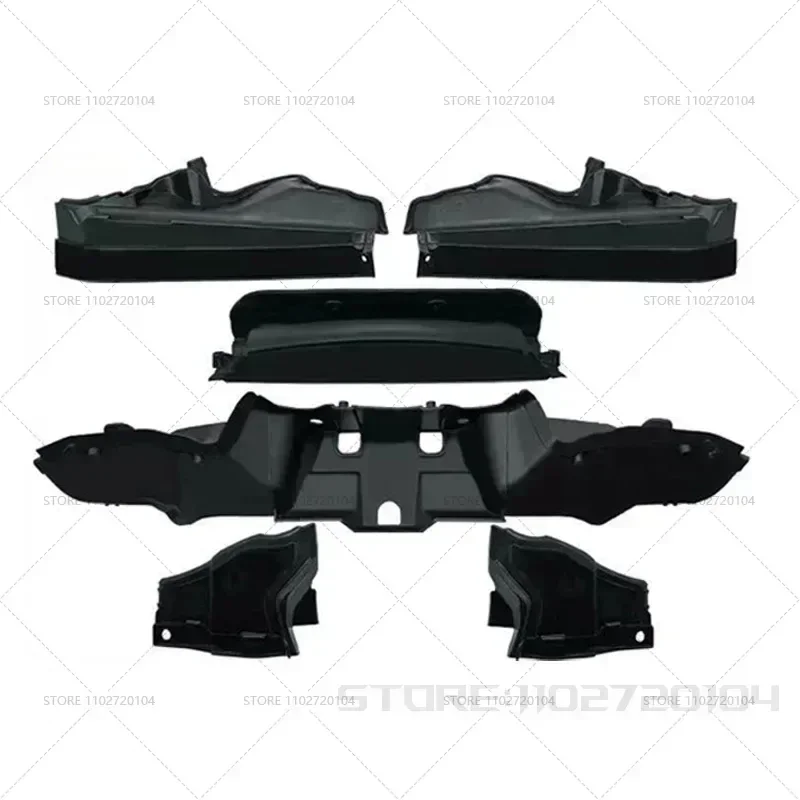For 2007-2014 BMW X5 X6 (E70 E71) Car Engine Upper Compartment Partition Panel 51717169421 51717169419 51757171791 64316945583 engine compartment panel