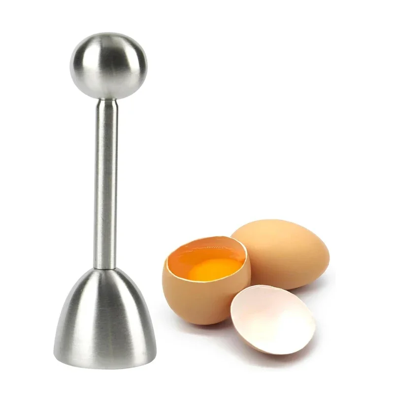 Stainless Steel Egg Cracker Topper Eggshell Cutter Egg Cracker Opener Shell Separator Remover Cutting Tools Kitchen Tools