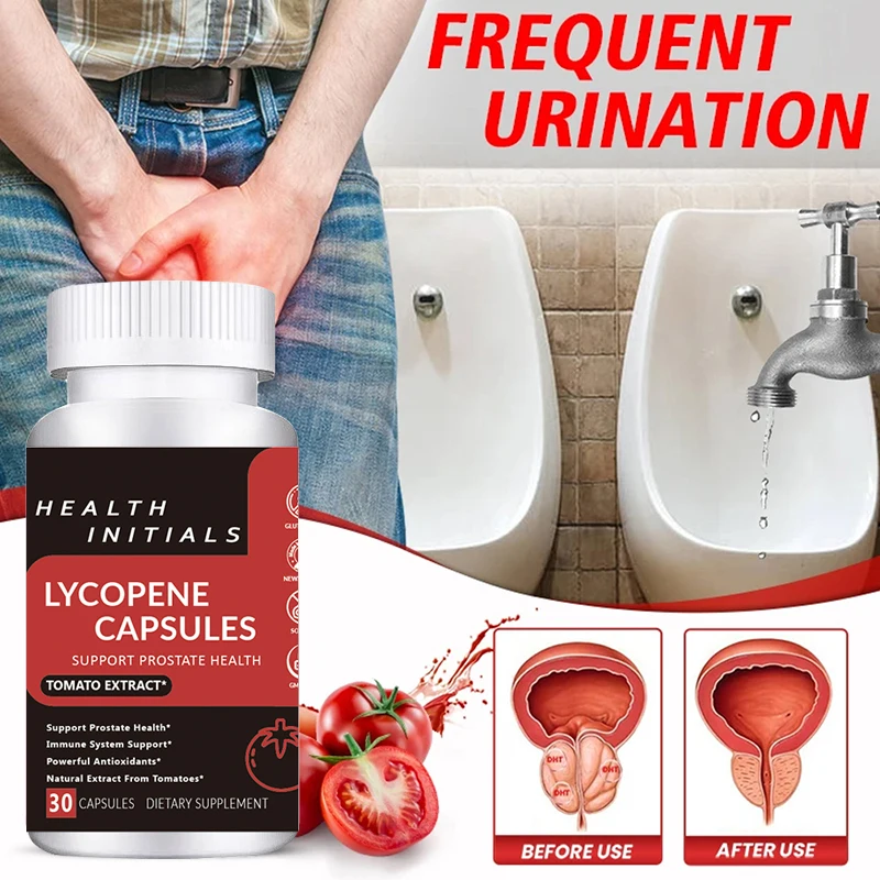 Lycopene Capsules Prostate Treatment Capsule Enlarged Sperm Quality