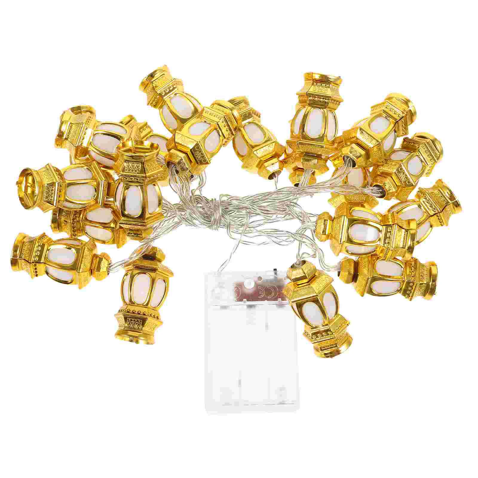 

Ramadan String Lights LED Light Lamp Eid Mubarak for Home Indoor Outdoor Patio Garden Wedding Birthday Ramadan Party
