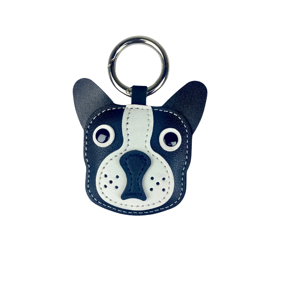 Portable Pup Squad! Leather Dog Bag Charms with Rings and Cords | Daily Joy Accessory