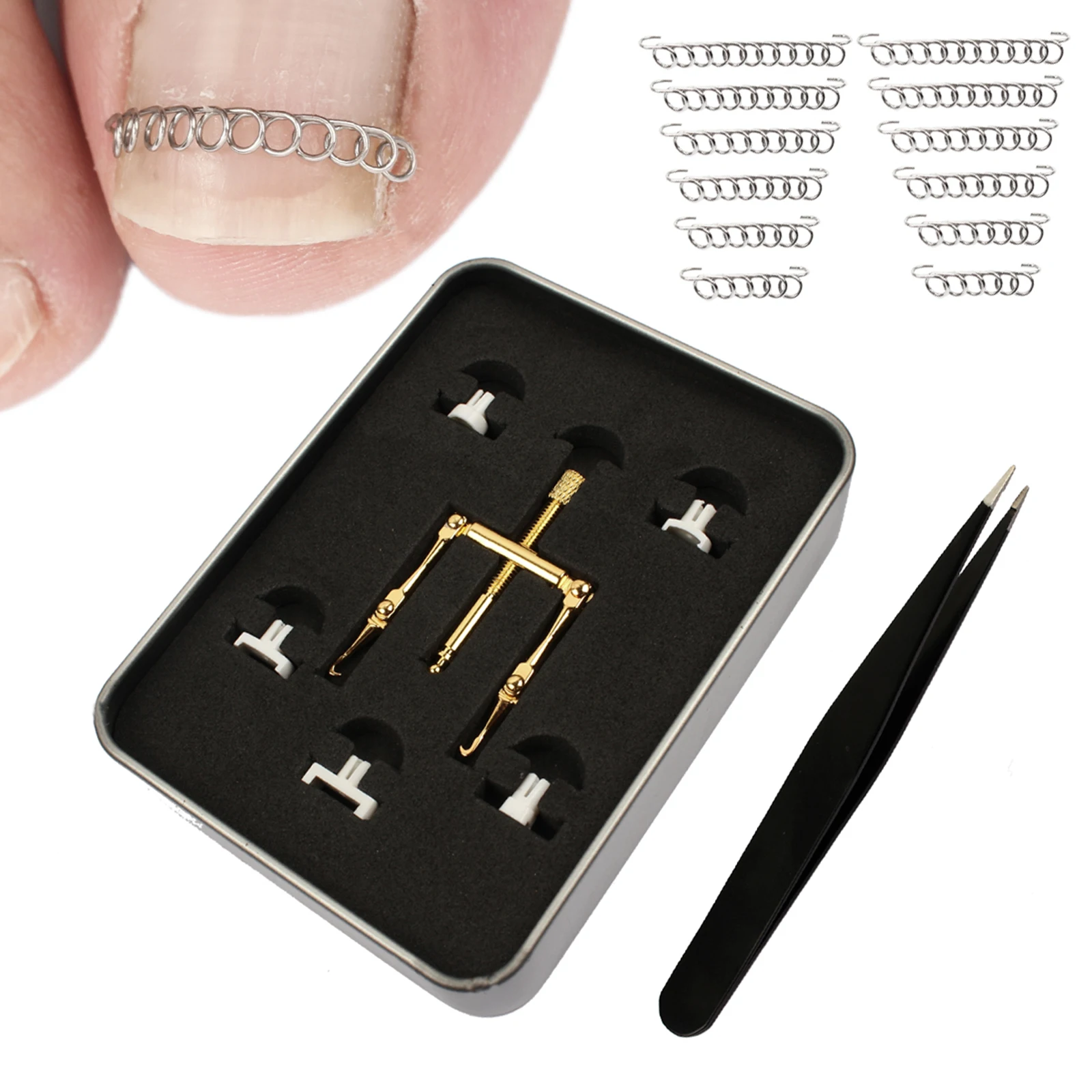 Ingrown Toenail Tools Kit Toenail Treatment Tool Toenail Spring for
