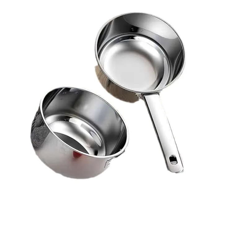 Stainless Steel Ladle Food Grade Thickened Ladle Household Kitchen Water Bleaching Ladle Short Handle Ladle Water Scoop 물국자