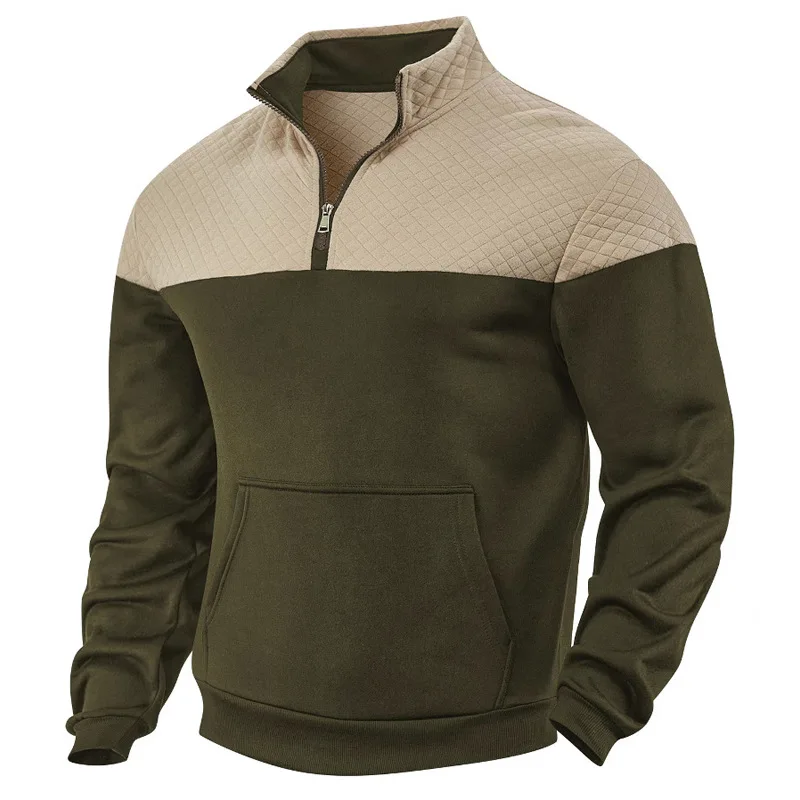 Cozy Stand Collar Hoodie