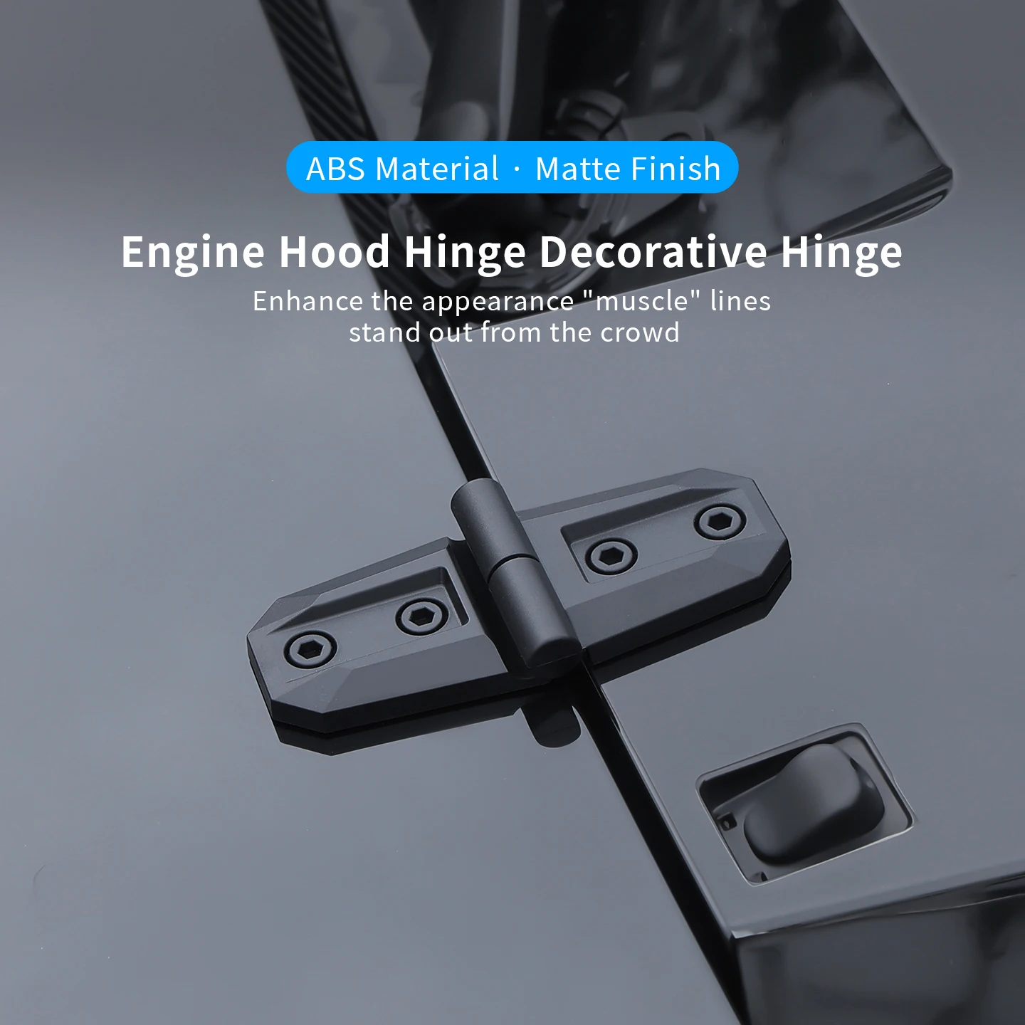 Automotive Modification Accessories for General Off-Road Vehicles, Exterior Modification, Fender, Hood Hinge, Decorative Hinge, - 2