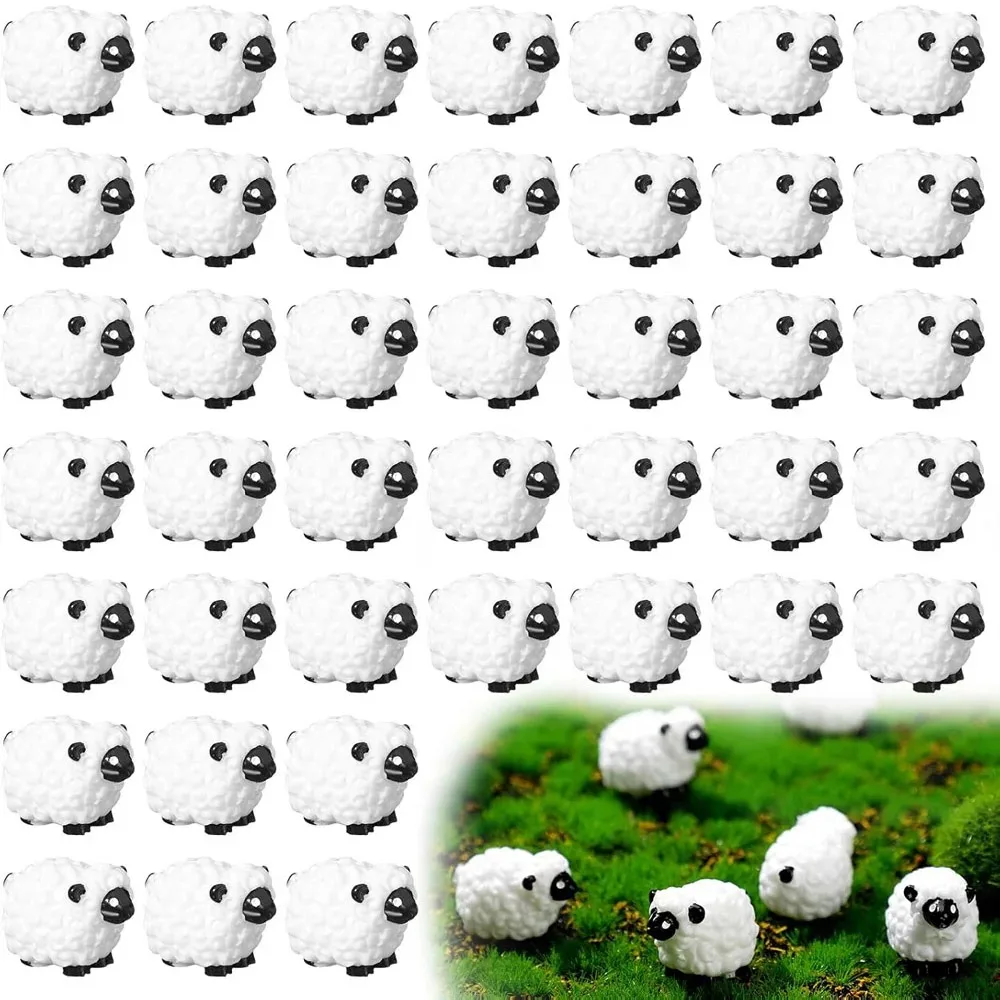 8 Pcs Micro Ornamento Paesaggistico Ufficio Miniature Paesaggistiche