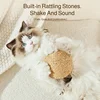 8/10CM Interactive Sisal Cat Scratching Ball Toy For Kitten Teeth Cleaning Anti Bite Cat Ball Sounding Toy Pet Supplies 4