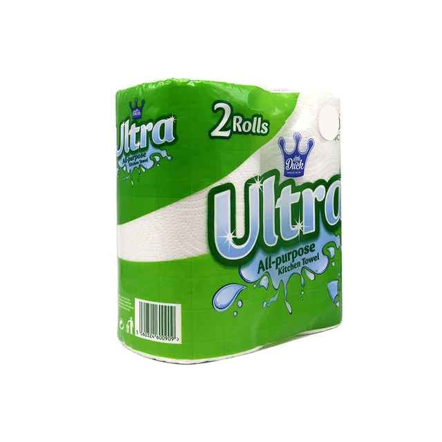 Ultra All-Purpose Kitchen Towel 2 Pack, Absorbent and Durable Paper Towels for Home and Cooking Use 4