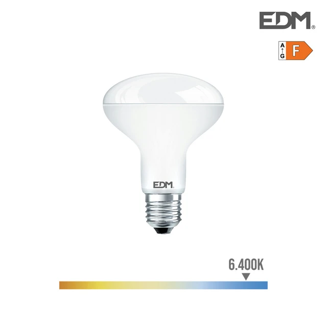 Led reflector bulb R90 E27 12W 1055 Lm 6400K Fria EDM light - AliExpress