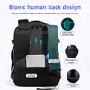 Fenruien 44L Waterproof Backpacks  Large Capacity Business Men Backpack Fit 15.6 Inch Laptop Travel Backpack 4