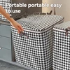 Clothes Storage Box Wardrobe Clothing Dust-Proof Storage Box Household Fabric Foldableing Large-Capacity Quilt Storage Box Artif 4