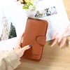 Women Long Wallet PU Leather Card Holder Large Capacity Hasp Zipper Coin Purse Multi Card Organizer Ladies Simple Clutch Handbag 2