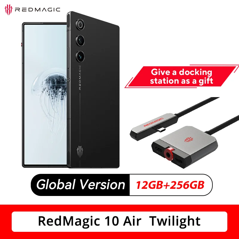 新型オリジナルグローバル版 Redmagic 10 Air NX779J Snapdragon