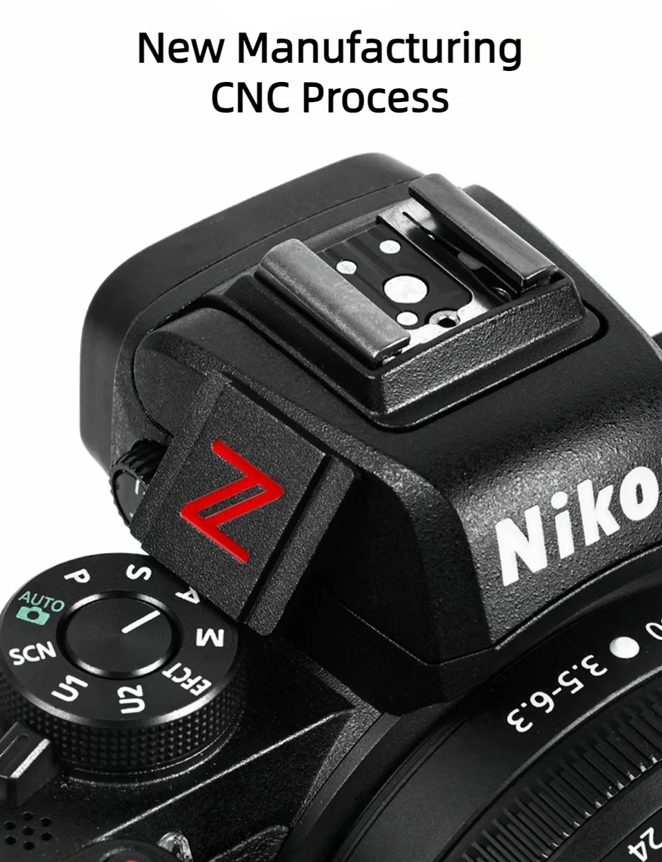 Description Picture 6 of itemCNC Metal Camera Hot Cover Flash Protector Cold Shoe Cap for Nikon Z FC Z9 Z8 Z7 Z7II Z6 Z6II  Z50 Z62 Z72 Z30 II Accessories