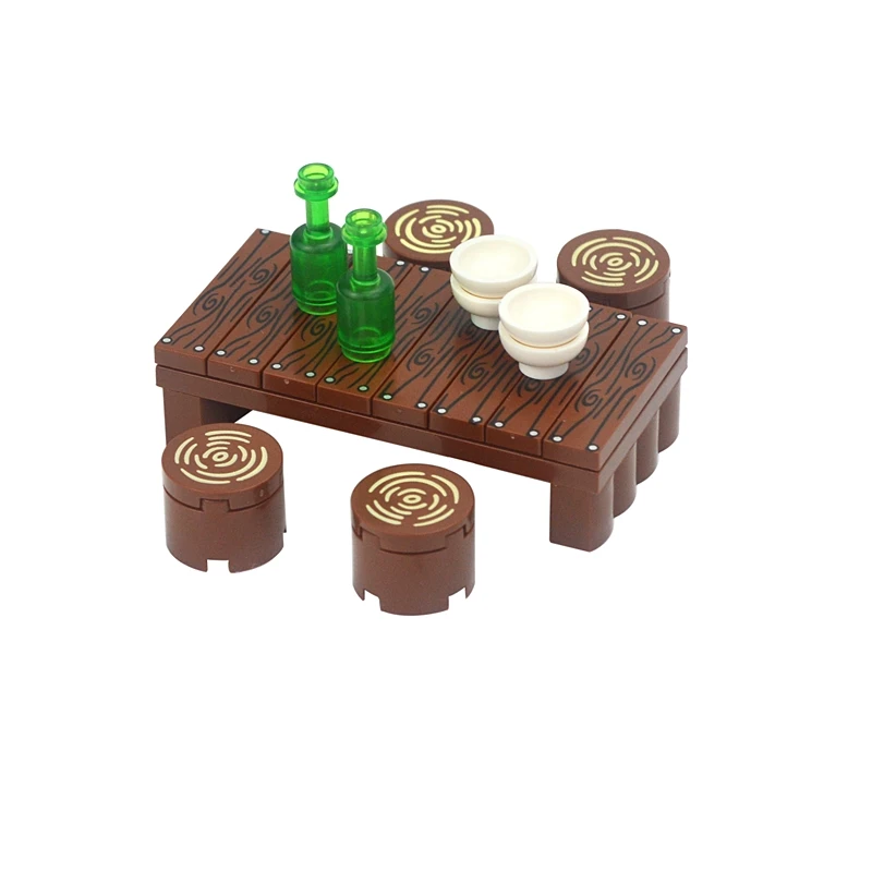 Urban Companion Furniture Block Set - DIY House Scene Accessories Collection