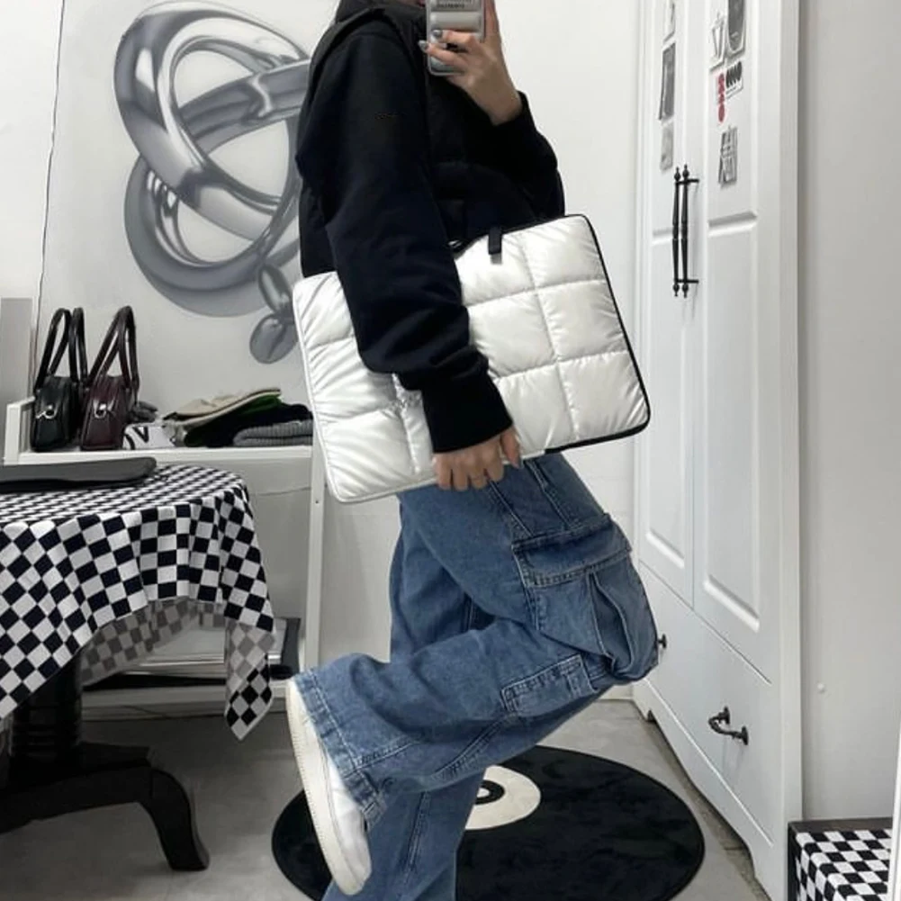 Laptop Carrying Case Down Padded Laptop Sleeve Bag For Ipad Macbook Air pro 11/12/13/14/15 Inch Notebook Pouch Case Cover Bag