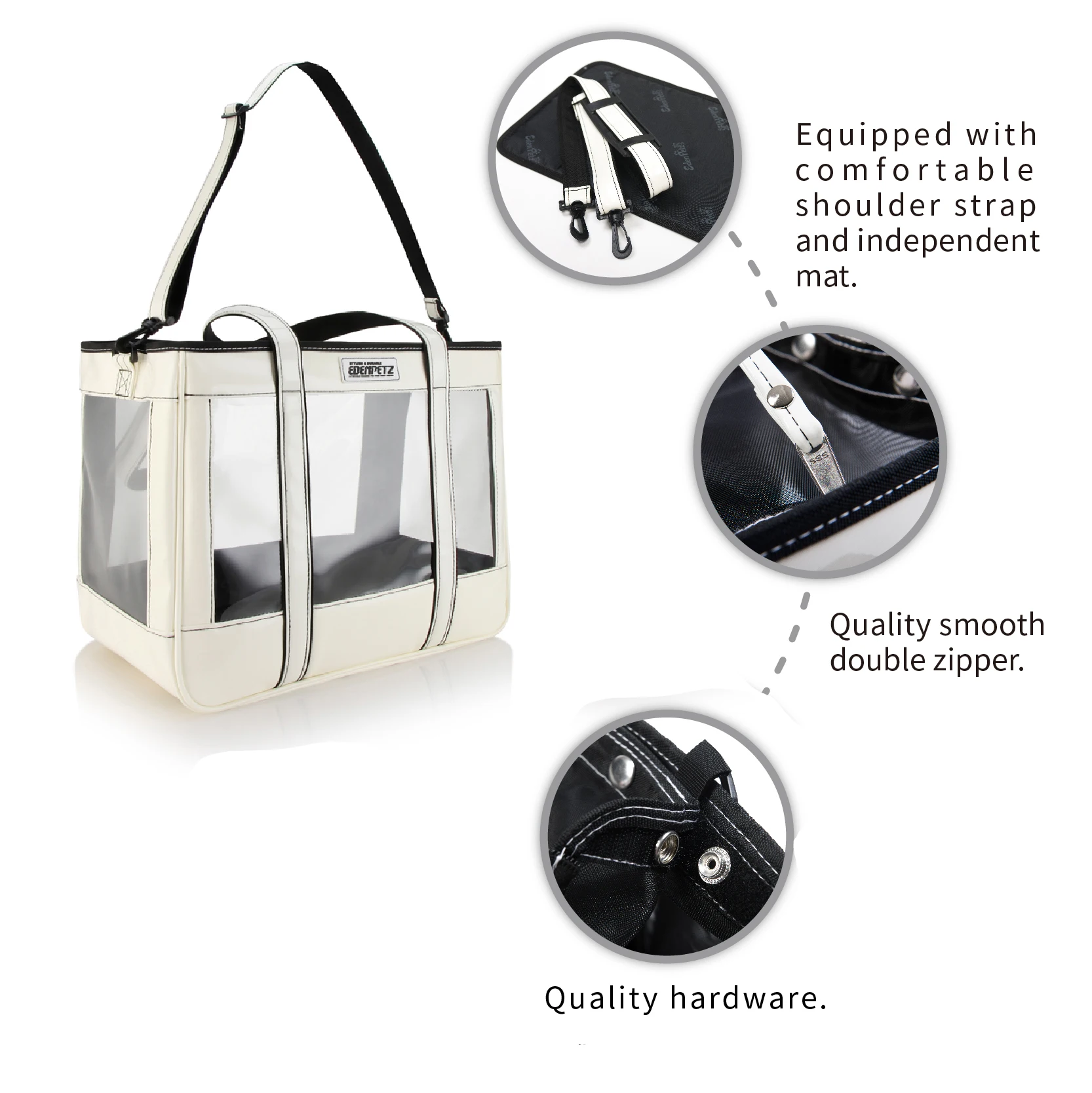 Title 6, Pet Carrier Dog Cat Puppy Kitty Carry Bag Outer...