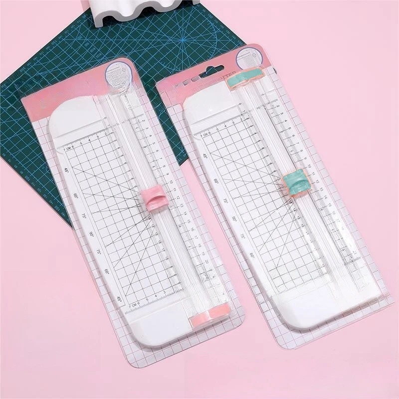 Paper Cutter Portable Paper Trimmer 12 In Slicer Scrapbooking Tool Side Ruler For Craft Paper A4 A5