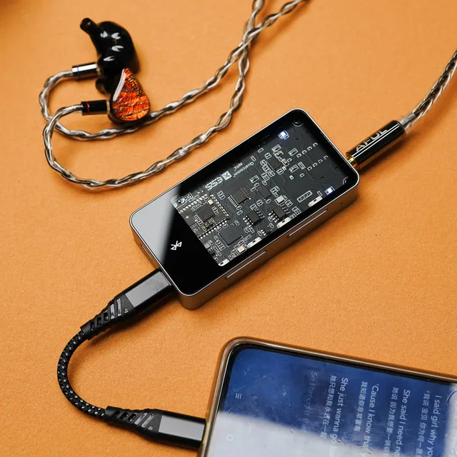MUSEHiFi M4 Portable Bluetooth USB DAC/AMP Flagship ES9038Q2M Chip 