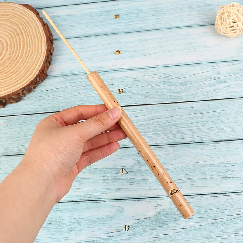 Bamboo Musical Instrument Bird Whistle Flute Mini Music Rhythm Sound Lark Bird Toys For Kids Holiday Gift Whistling Toy 1Pc