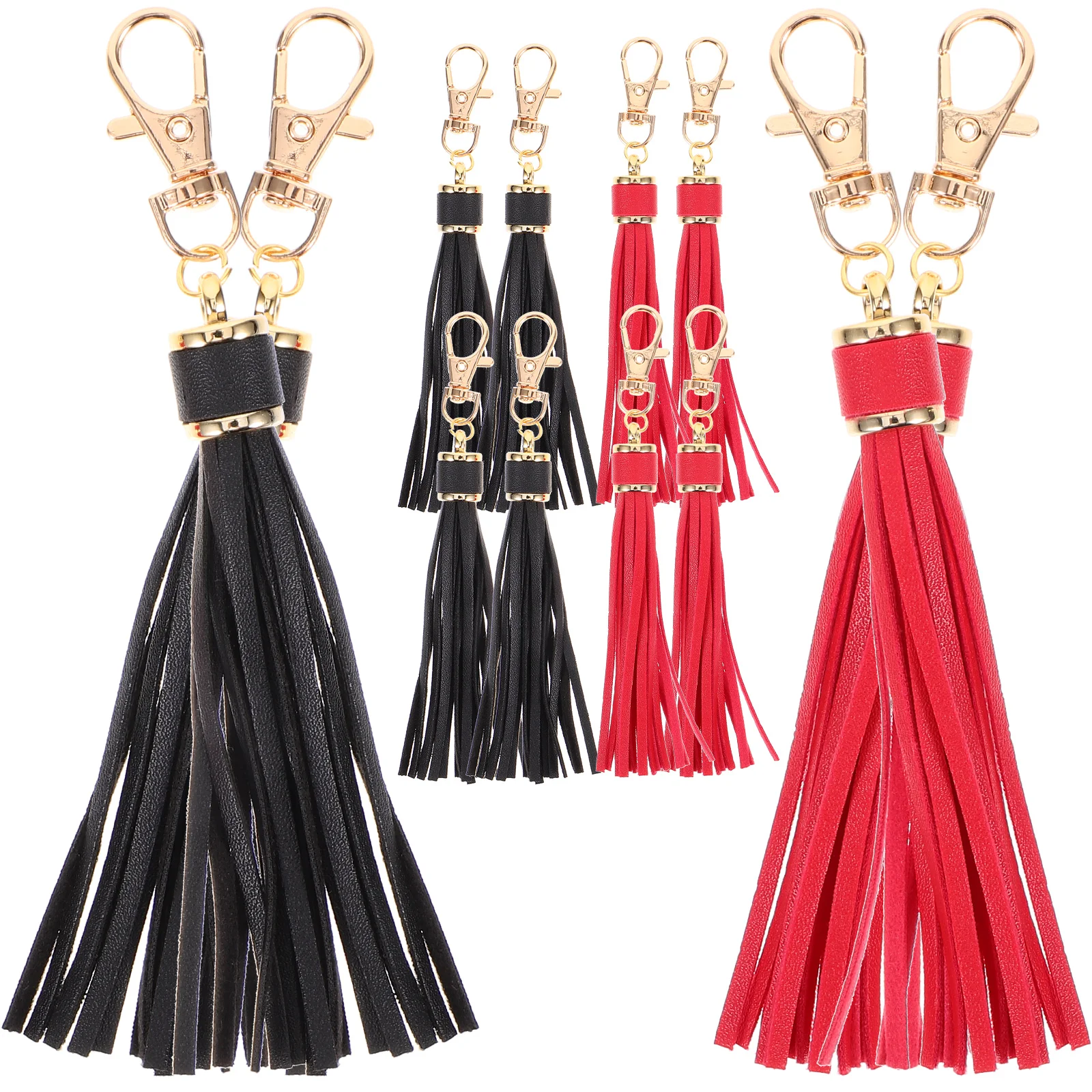 

10 Pcs Keychain Girl Gifts Pendant Ornament Handbag Tassel Accessories for Hanging Locket Design Tassels