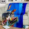 3D Print H-Hot Wheels Lightweight  Flannel Throw Blanket,Multi-purpose Holiday Gift Blanket Warm And Soft Blankets All Seasons 5