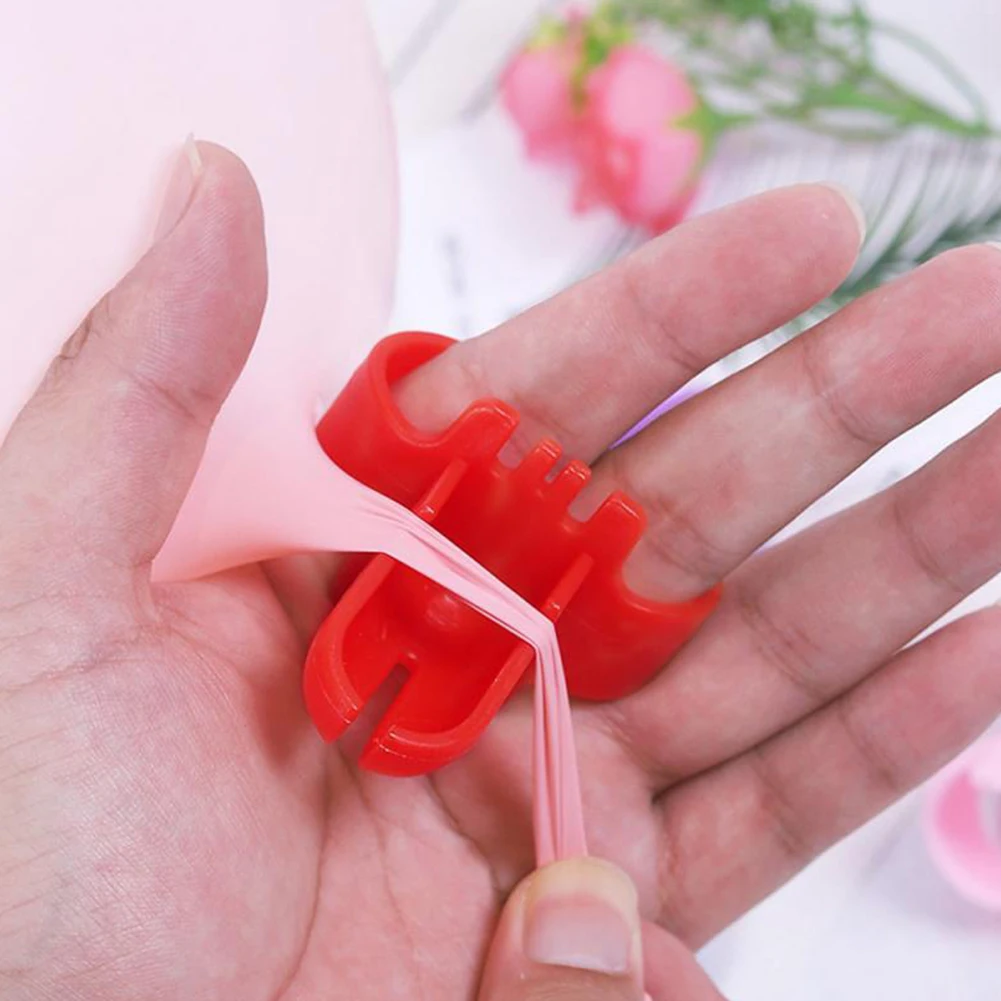 Description Picture 6 of itemBalloon Knotter 2 Pcs 5.5x7.5cm Accessories Event & Party Supplies Party Tools Quick Knotter Random Color Hot Sale