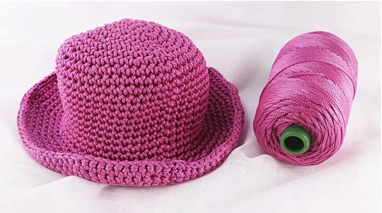 3 mm farbige Baumwollschnur, gedrehtes gewebtes Seil, Hohlfaden, Basteln, dekorativ, DIY, handgefertigt, Tasche, Kordelzug, Gürtel, Zubehör – Detail 5