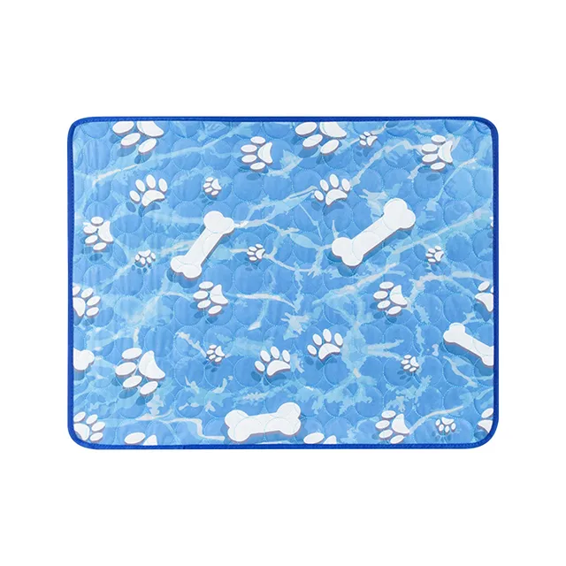 Dog Cooling Pad Self-Cooling Ice Silk Washable Pet Mat Comfortable Cooling Pad for Dogs And Cats Cooling Beds Cats Accessories 3